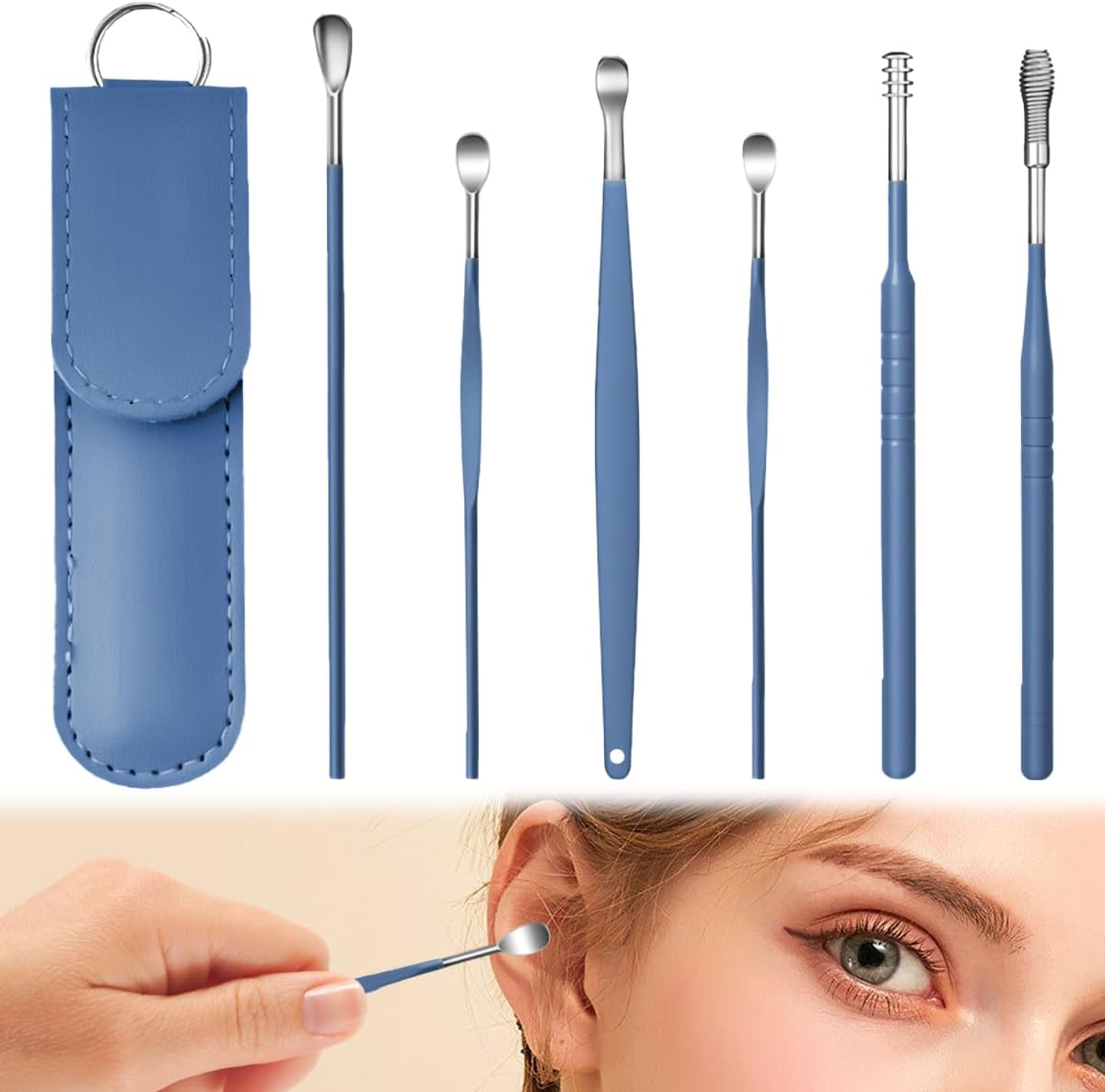 Набор для удаления ушной серы - улучшенный набор инструментов для чистки ушей — фото 6
