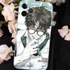 Nerd Project Bl Anime For IPhone 17 16 15 14 13 12 Mini 11 Pro Max Transparent Case