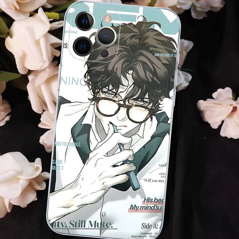 Nerd Project Bl Anime For IPhone 17 16 15 14 13 12 Mini 11 Pro Max Transparent Case