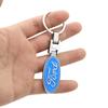 Neuer 2026 Autoaufkleber Metall Auto Schlüsselanhänger Kette Auto Logo Schlüsselanhänger für Ford S MAX Ranger Focus Fiesta Mondeo Kuga Mustang Escort KA