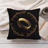 L-Lords Of The R-Rings Cushion Cover Soft Short Plush Pillow Cover Smooth Cozy Texture Aesthetic Cushion Case Home Decor