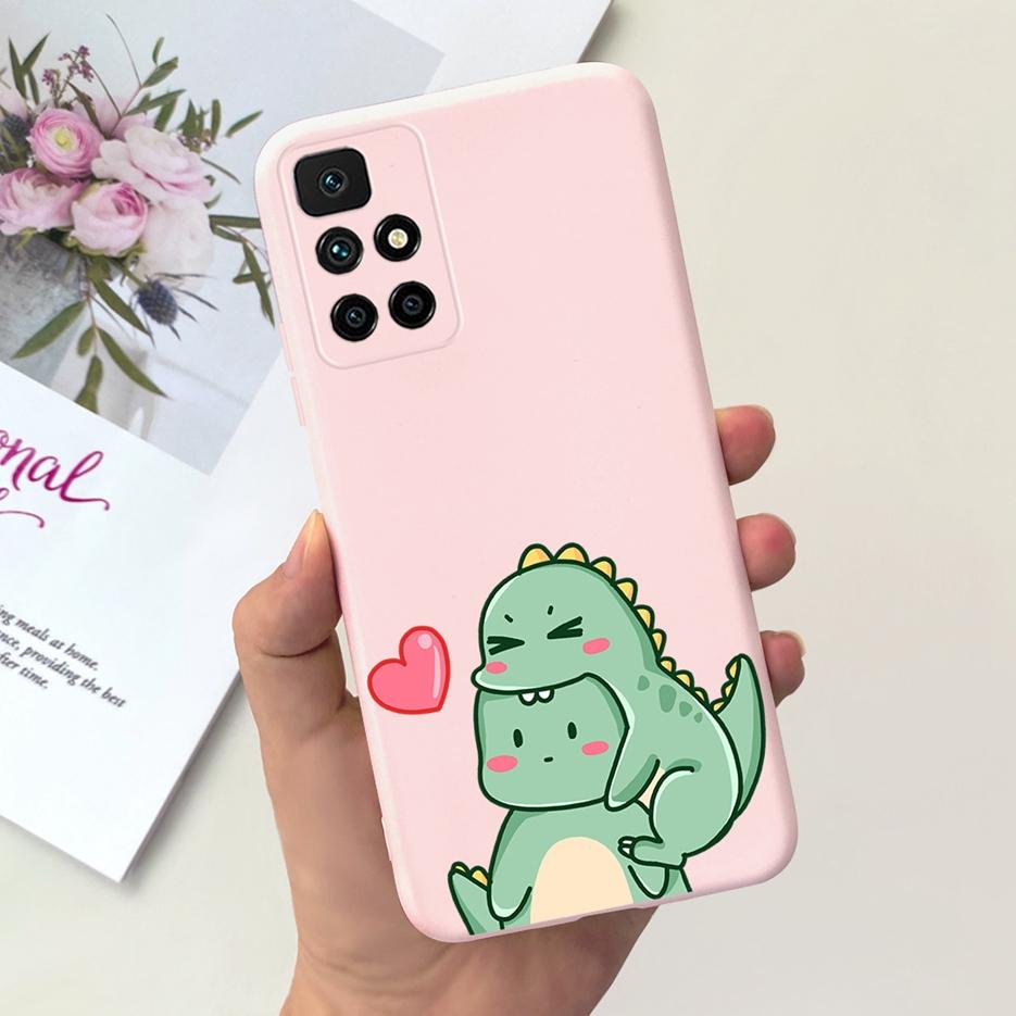 For Xiaomi Redmi 10 2022 Case Cute Astronauts Cartoon Cover Soft Silicone Phone Case For Redmi 10 Prime Redmi10 Back Cover Coque