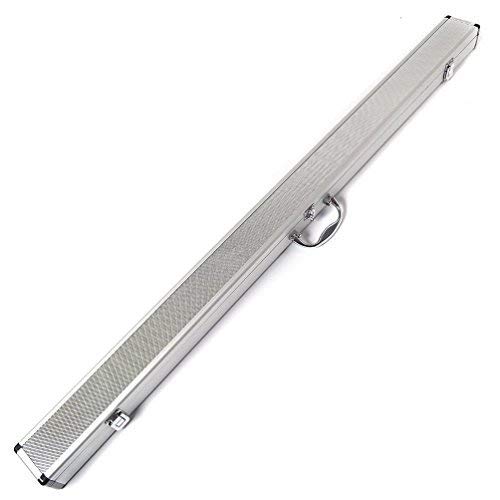 CUESOUL 57" handgefertigter 3/4-gelenkiger Snookerqueue mit Verlängerung und Aluminium-Queuekoffer (D304)
