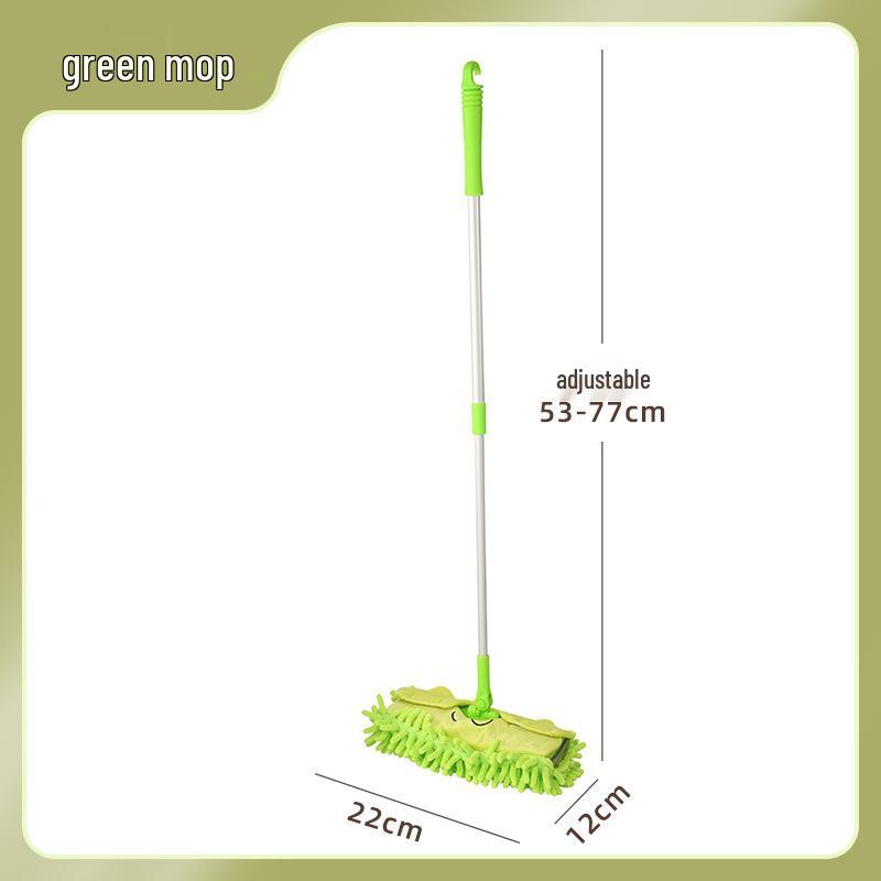 Kids' Pretend Play Cleaning Set: Broom, Mop, and Dustpan with Little Pig Design