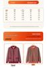 Fleece-Lined Wool Sweater Cardigan for Women 60+, Perfect for Autumn/Winter