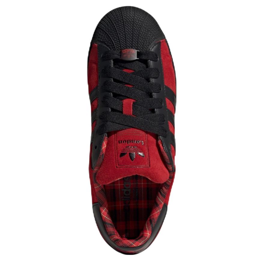 Adidas Superstar London Unisex Sneakers Red Better-Scarlet Core-Black JQ3224