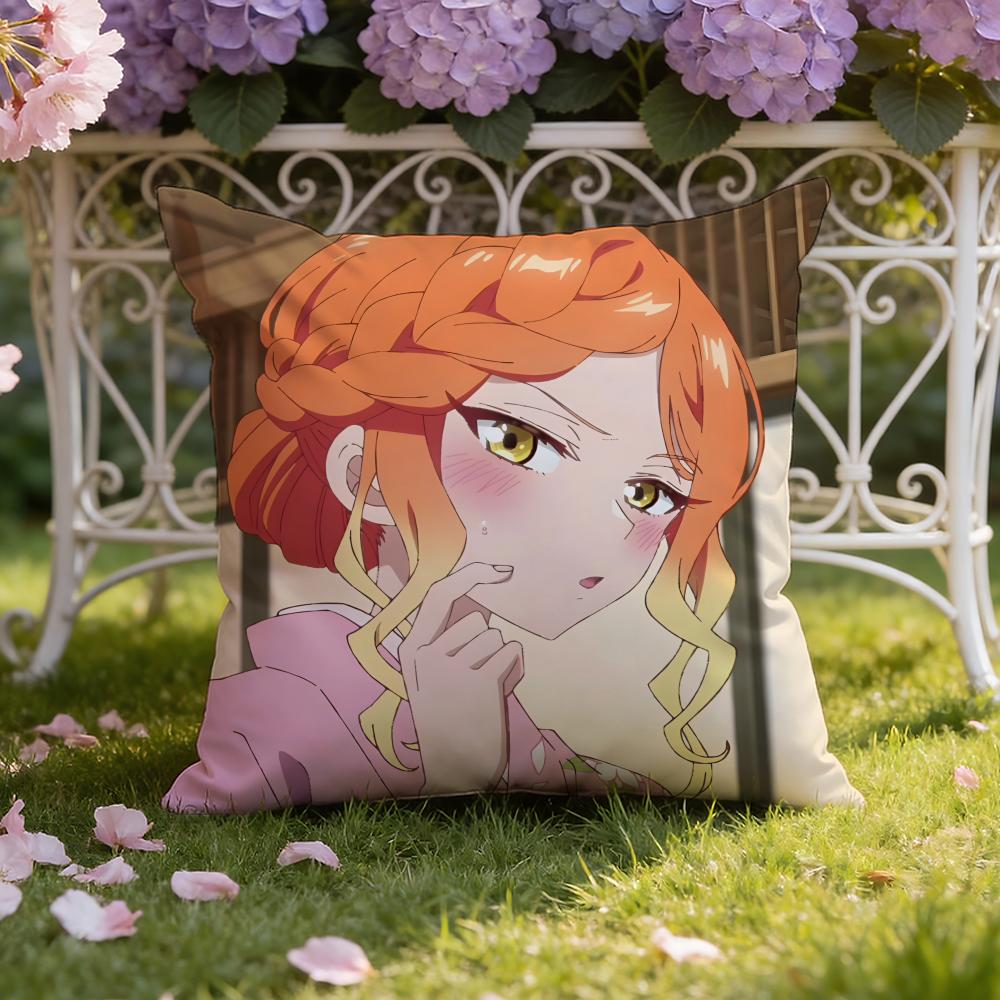 

M-Mikadono Sanshimai wa Angai, Choroi Cushion Cover Home & Car Dual-Scene Pillow Cover: Reversible for Premium Comfort 30cmx30cm
