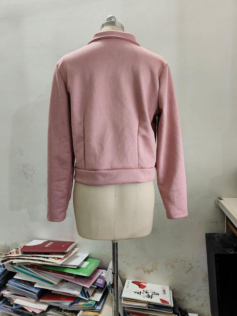Heißverkaufende kurze Wildlederjacke Top im europäischen und amerikanischen Stil