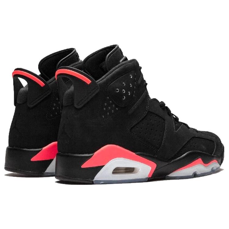 New JORDAN 6 Retro Infrared Black 2014 384664-023