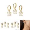 Fashionable Alloy Ghost Earrings Set With White Diamonds Perfect For Gifting