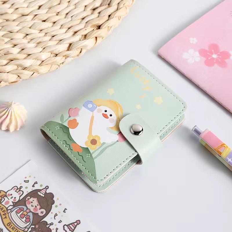 Ultra-Slim Card Holder Cute Cartoon Card Holder Multiple Card Slots For Men and Women 10.5*8cm