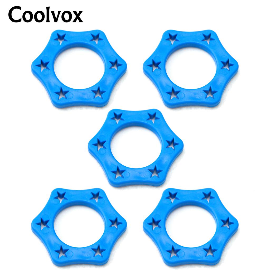 5PCS Audio Plastic Anti-Roll Device Fits standard size Wired Handheld microphone
