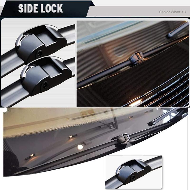 For Volkswagen VW Touareg Porsche Cayenne 2008~2018 Front Rear Wiper Blades Cutter Back of Window Brushes Cleaning