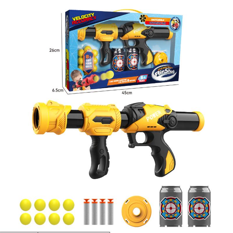 Children's toy soft bullet gun EVA aerodynamic gun can fire competitive toy gun