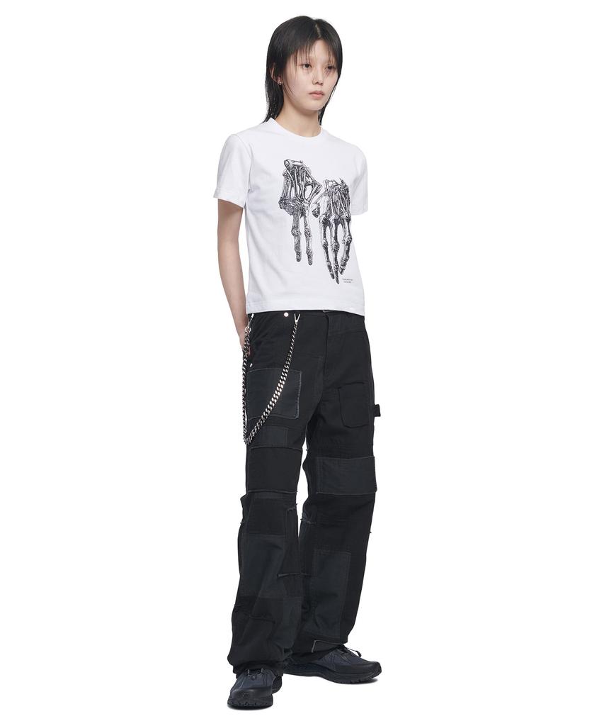 Nomaenyueol Robotic Hand Nm T-Shirt - White