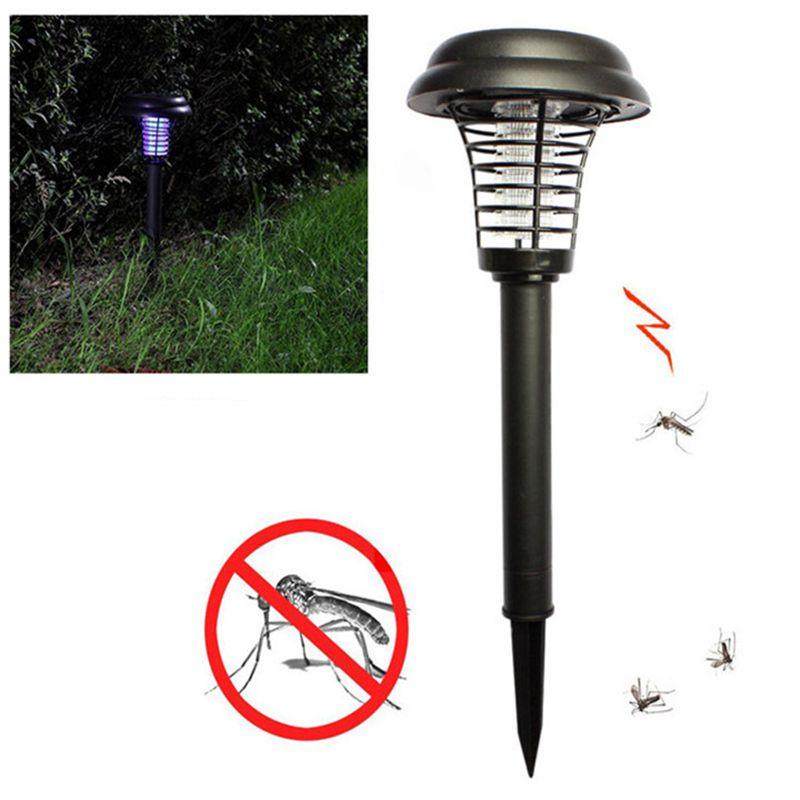 Solar Energy Mosquito Lamp With Super-bright Led Uv Light For Outdoor Lawn