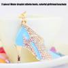High Heel Shoe Key Holder Sparkling Keychain Portable Adorable Key Accessory Suitable for Backpacks Friendship Gifts