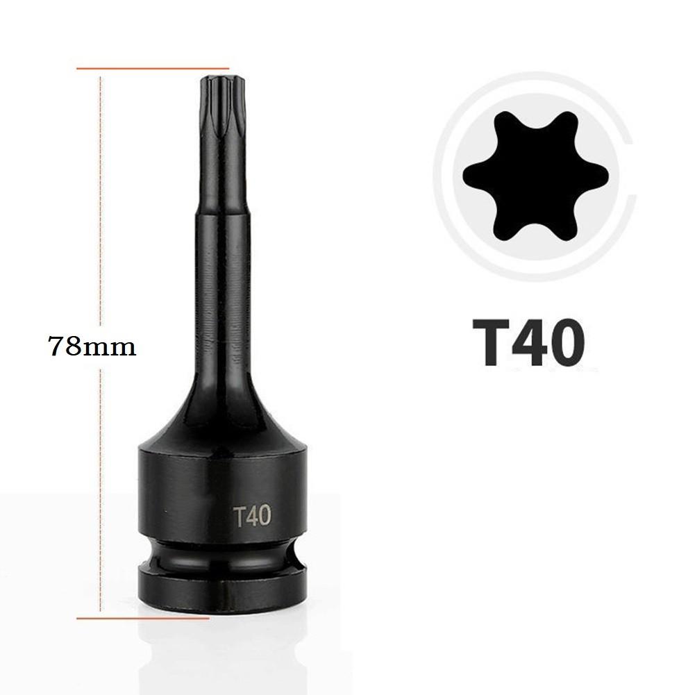 1/2 Inch Socket Adapter Driver Star Bit Electric Screw Adapter Head