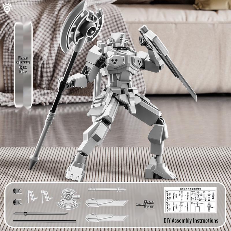 Scythe Multi-Joint Movable Doll: Inspire Children's Creativity & Imagination!