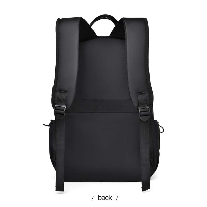 SCIONE Men's Casual Large-Capacity Backpack Lightweight Burden-reduced Waterproof Solid Color Minimalist Outdoor Leisure Sports Backpack