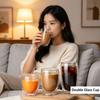 80/150/250/450/650ml Double-Wall Insulated Clear Glass Espresso Cups Perfect For Tea, Coffee, Latte, Cafe, Milk, Restaurant Use