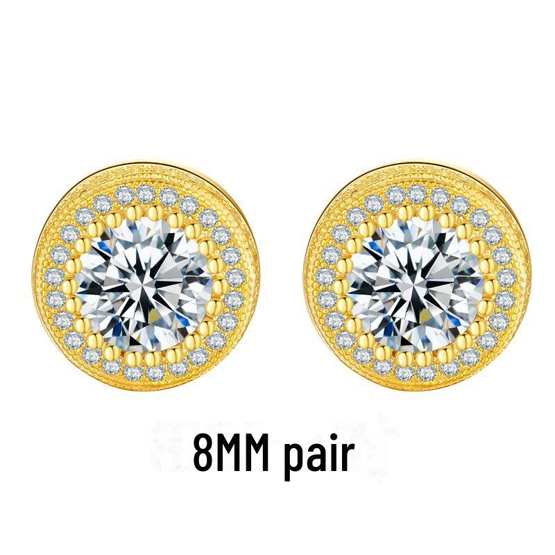 

Магнитные серьги из высококачественного циркония: Безболезненные, не требующие прокалывания ушные клипсы для женщин и мужчин