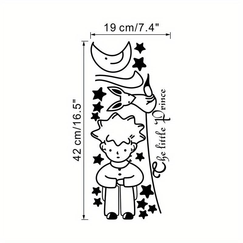 

Наклейки на стену Съемные виниловые художественные декоративные элементы для детской комнаты чёрный