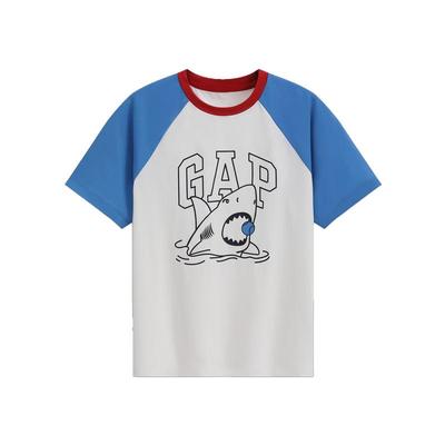 Boy's Moisture-Wicking Logo Short-Sleeve T-Shirt