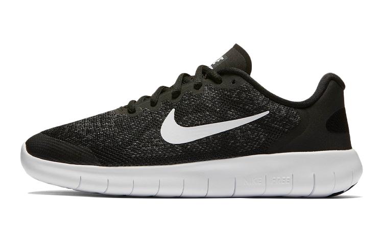 Nike Free Rn 2017  Black Dark Grey  Gs 904255-002 36
