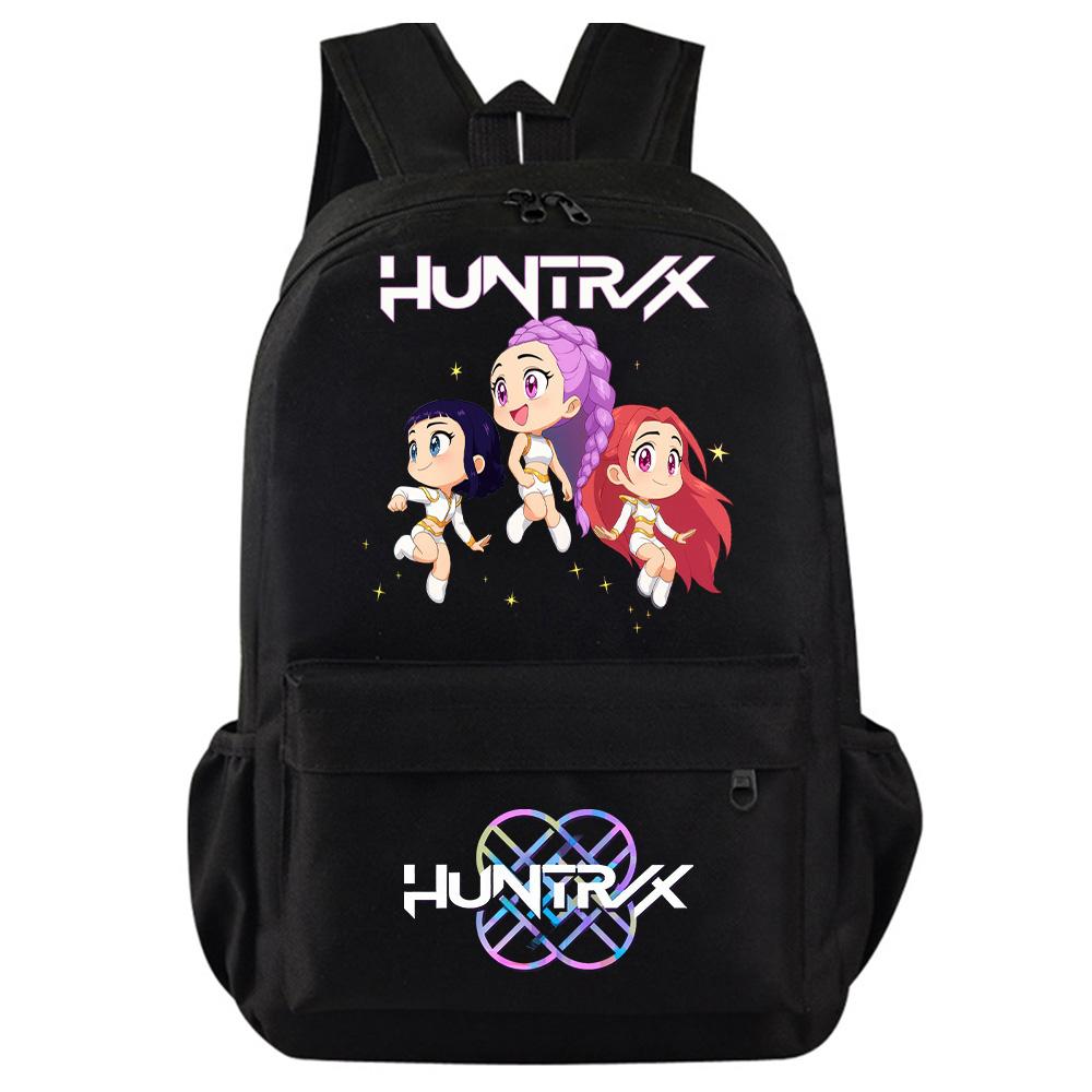 

Anime Cartoon K-Pop Demon Hunters Printed Backpack for Teenager Student Girl Boy Bookbag Schoolbag Women Large Capacity Waterproof Travel Bag Gift