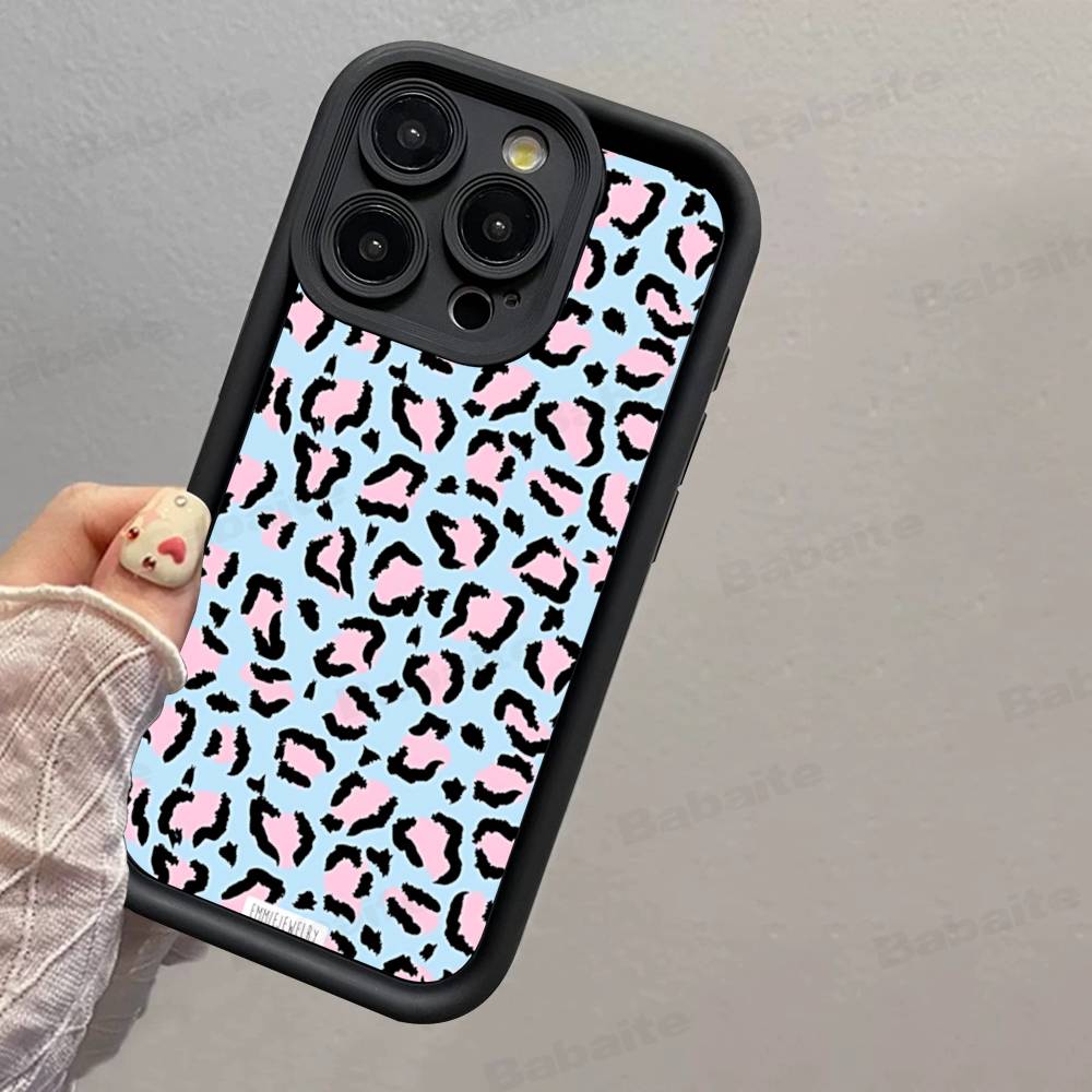 Classic Leopard Cheetah TPU Phone Cover For Iphone 17 16 15 14 13 12 11 Pro Max Plus Case Cover