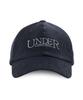 Eondeokeonteulol Unisex Autumn/Winter Corduroy Basic Soft Top Ball Cap Signature / Authentic B B / Cd / Navy