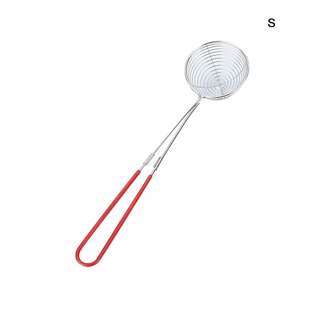 Skimmer Spoon Frying Vegetable Stainless Steel Strainer Scoop Nonslip Handle Cookware Cooking Tool Kitchen Accessories