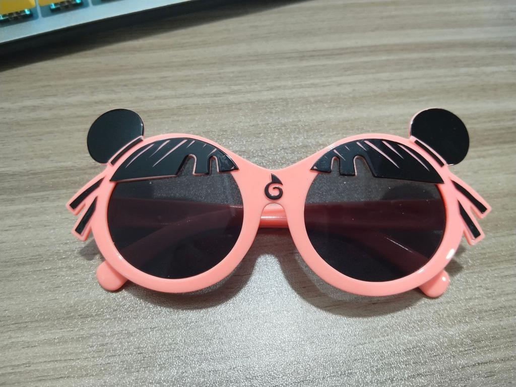 Children'S Nezha Cos Glasses, Silicone Sunglasses, Sunglasses, Baby Magic Child, Haunting Cartoon, Uv Protection, Boys And Girls