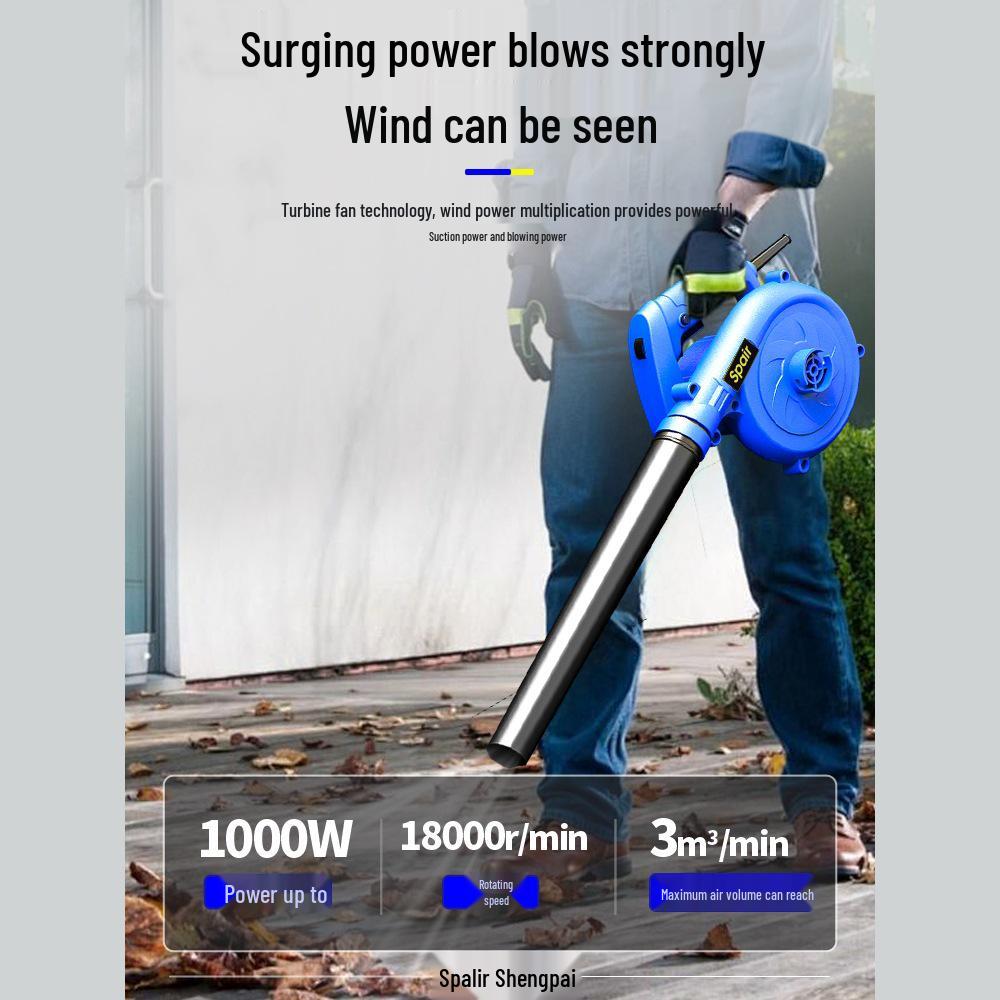 Shengpai 220V High-Power Hair Dryer & Dust Removal Blower-Air Gun