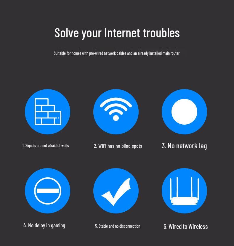 Little Mantou WiFi Signal Booster & Network Extender