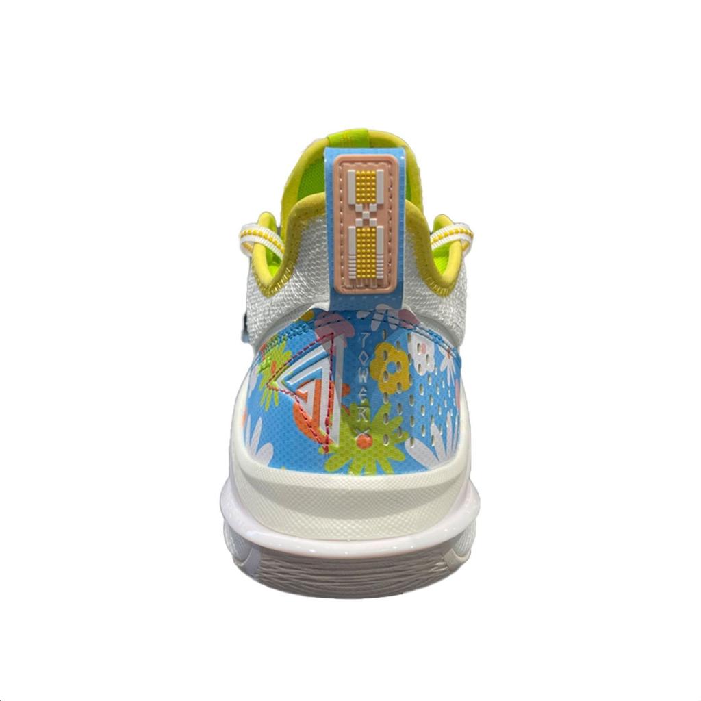Li-Ning Zapatillas de Baloncesto de Caña Baja Air Strike 10 Amortiguación Soporte Estabilidad Antideslizante Hombre zapatilla Blanco Azul ABAT089-2