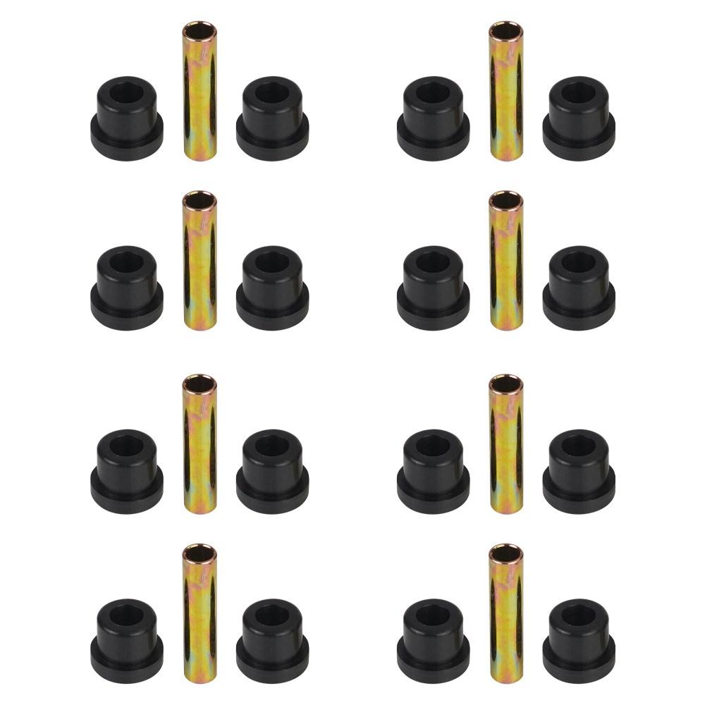 

1012303 1015583 Комплект втулок рессоры спереди и сзади, втулки рессоры для гольф-кара и рукава для Club Car DS 1981-Up чёрный