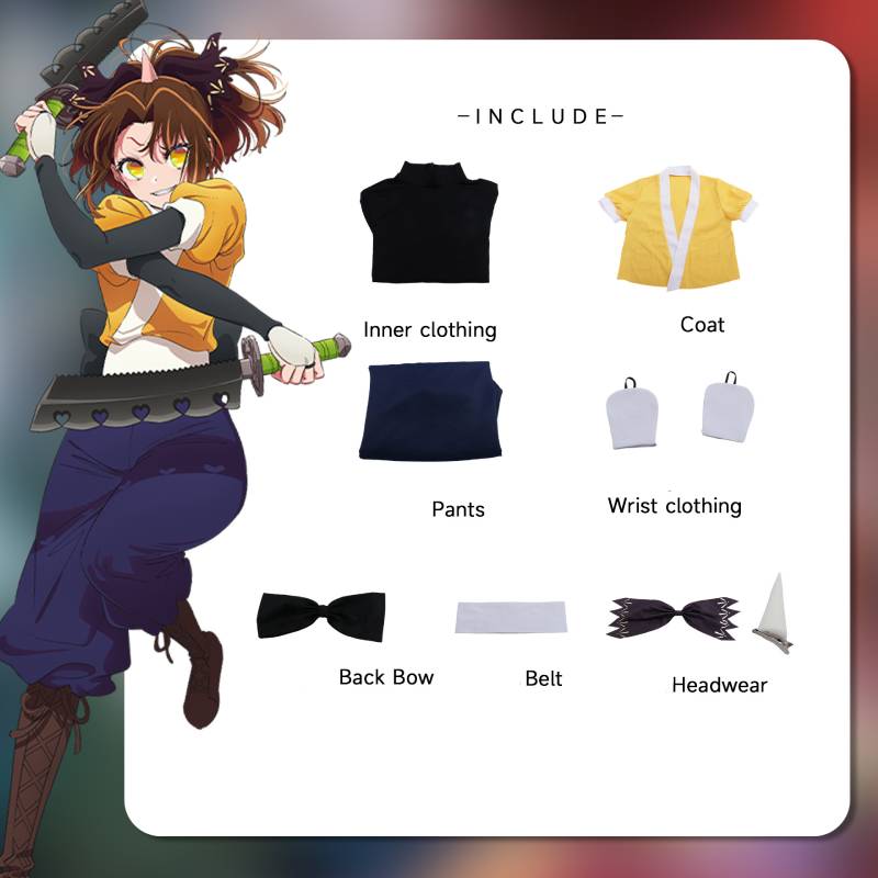 

Ко Оши но Арима Кана Косплеи Костюмы Мультяшный Персонаж Вечеринки Хэллоуин XXL жёлтый