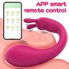 Uovo Vibrante Wireless Bluetooth APP per Donne Stimolatore Clitoride Clitoride Indossabile Punto G Vibrante Uovo dell'Amore Femminile Giocattoli Sessuali per Adulti