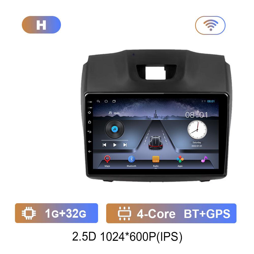 

для Chevrolet Holden S10 TRAILBLAZER COLORADO ISUZU DMAX Автомагнитола Мультимедийный плеер Система Android DSP Стерео QLED Экран WiFi