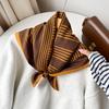 Ethnic Style Fashion Printed Silk Scarf 70 Simulation Silk Scarf Versatile Square Scarf Belt Silk Scarf Clothing Waist Seal Scarf