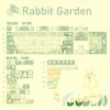 Rabbit Garden Keycaps 143 Keys Cherry Pbt Green Sublimation Process Cute Checkered With 7.25U Spacebar Alice Layout Iso Keycaps