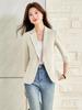 Damen Mittellange Professionelle Lässige Anzugjacke - Frühling bis Herbst Mode