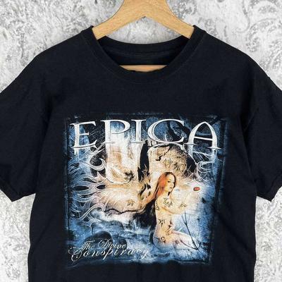 Epica The Divine Conspiracy Short Sleeve T-Shirt Cotton Tee SB255