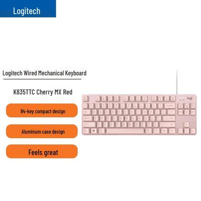 Logitech K835 84-tangenters trådbundet mekaniskt tangentbord