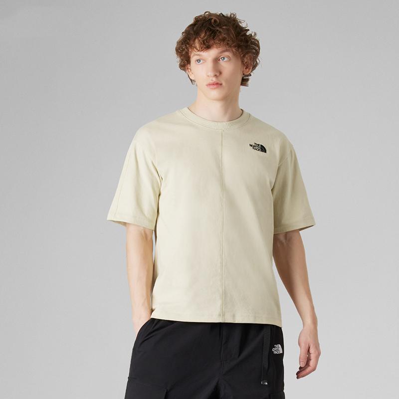 THE NORTH FACE Urban Exploration T Shirt Men's Gravel Sand NF0A8CKD-3X4