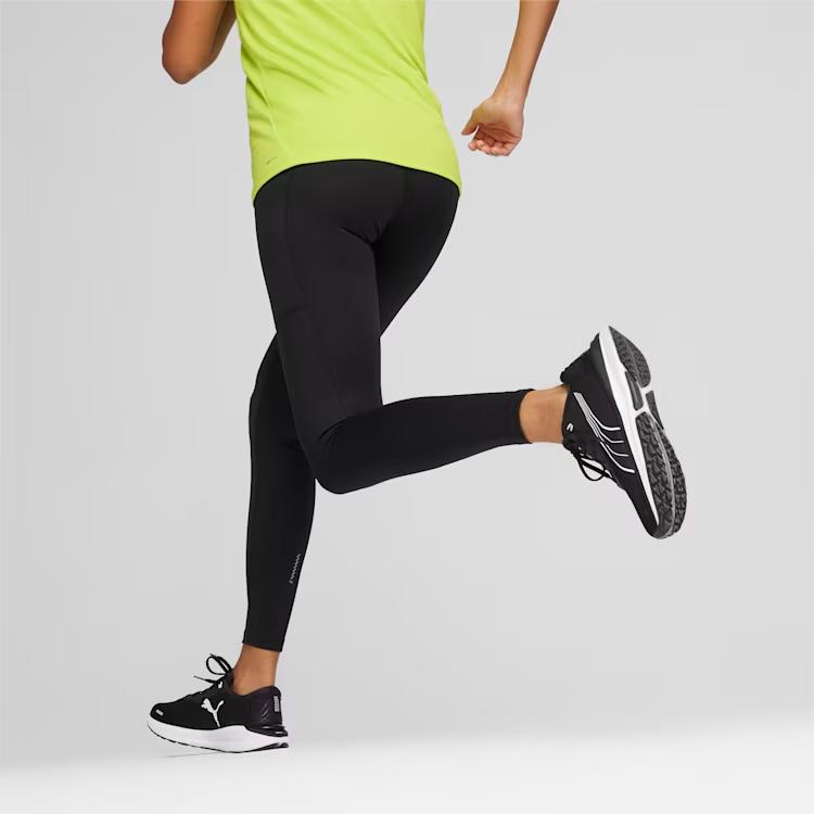 Puma Mmq Run Favorite Series Comfortable Elastic Waist Running Casual Pants Women bottoms Black 525077-01
