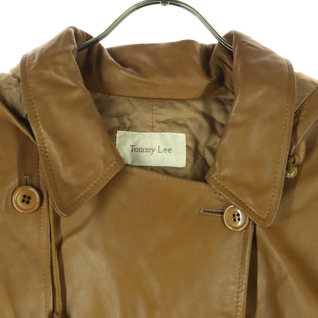 Tommy Lee Langarm LederMantel Braun Lammleder Damen Gebraucht