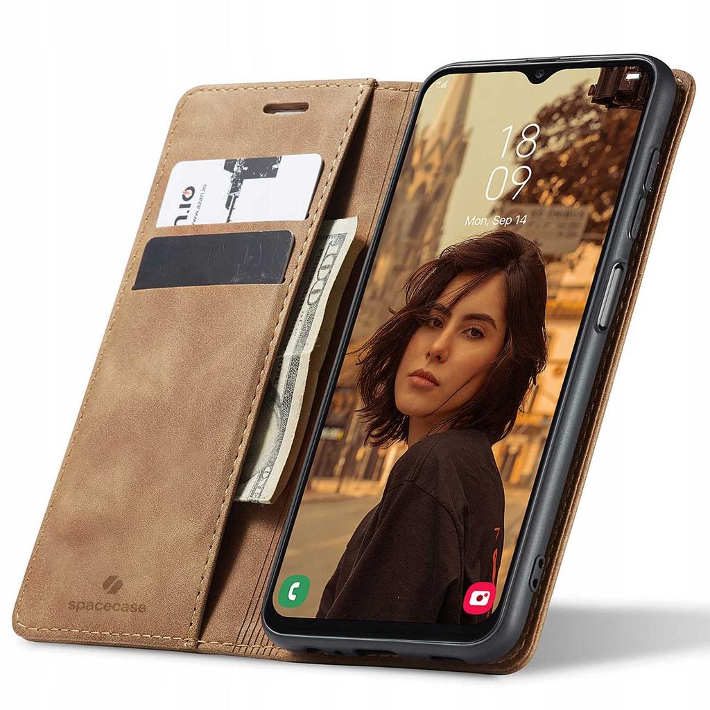 Sc Wallet Galaxy A13 4G  Light Brown